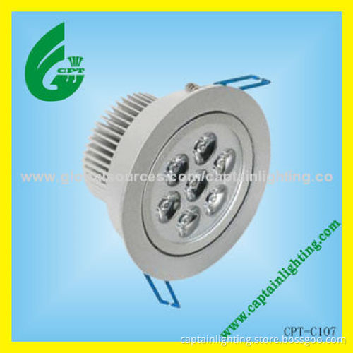 Stainless steel down light with 1,000 to 1,300lm Luminous Flux, CE, SAA and TUV Marks